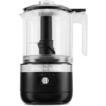 KitchenAid 5KFCB519EBM Robot da Cucina Tritatutto Wireless 1.18L Nero Opaco