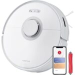 Roborock Q7 Max Robot Aspirapolvere e Lavapavimenti 58W 4200Pa LiDAR Bianco