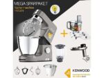 Kenwood Titanium Chef Patissier XL KWL90 Impastatrice Planetaria con Riscaldamento 1400W 7L Argento - immagine 4