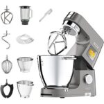Kenwood Titanium Chef Patissier XL KWL90.124SI Impastatrice Planetaria con Riscaldamento 1400W 7L Argento