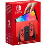 Nintendo Switch Modello OLED Edizione Speciale Mario (Rossa) Console Portatile 64GB
