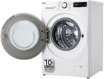 LG F4WR6010A0W 10 Kg Classe A 1400 Giri Wi-Fi con Vapore AI Wash e TurboWash - immagine 9