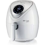 Ariete Friggitrice ad Aria Airy Fryer Digital 4616/03 - Cestello Singolo, LCD Touch, 1300W, Giallo/Nero