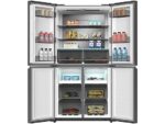 CHiQ Frigorifero Americano Cross Door CCD503NEIBE - 503 L, Total No Frost, Dark Inox, Classe E - immagine 5