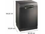 Bosch Lavastoviglie a Libera Installazione SMS4EMC06E - 60 cm, 42 dB, Cassetto Posate, Classe B - immagine 2