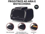 Ariete Friggitrice ad Aria Air Fryer Grill 2in1 4635/00 - Cestello XL 8 L, Grill Regolabile, 1700W, Nero - immagine 2
