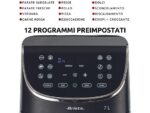 Ariete Friggitrice ad Aria Airy Fryer XXL 4627/00 - Cestello 2.8 kg, Touch, 1800W, Nero/Metallo - immagine 3