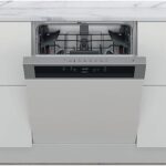 WHIRLPOOL WBC3C26X LAVASTOVIGLIE, 595 mm, Classe E