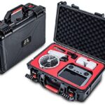 Wigento STARTRC Custodia Rigida Impermeabile in ABS per Drone DJI Flip Nero