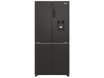 Haier Frigorifero Americano 4 Porte HCR3818EWPT - Cube 83, 463 L, No Frost, Inox, Classe E