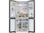 Haier Frigorifero Americano 4 Porte HCR3818EWPT - Cube 83, 463 L, No Frost, Inox, Classe E - immagine 2