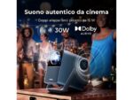 Ultimea Poseidon E40 Videoproiettore da Esterno Android TV 11 Full HD 1000 ANSI Blu - immagine 6