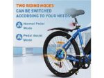 Colorway BK15 Bicicletta Elettrica Pieghevole 250W 36V Biammortizzata Nero - immagine 5