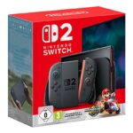 Nintendo Switch 2 Bundle Mario Kart World 256GB Schermo 7.9" HDR 120Hz Nero