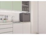 Candy Lavastoviglie Compatta Piano Tavolo CP 8F9FFA - 55 cm, Antracite, Wi-Fi, Classe F - immagine 8