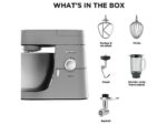 Kenwood Chef XL KVL4170S Impastatrice Planetaria 1200W 6.7L Argento - immagine 6