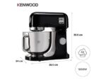 Kenwood kMix KMX751BK Impastatrice Planetaria 1000W 5L Nero - immagine 6
