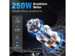 Hitway BK6S Plus Fat Bike Elettrica Pieghevole Smart 250W 1200Wh Ruote 20 Carbonio Nero - immagine 2