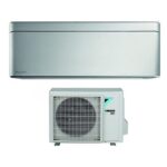 DAIKIN Stylish Silver FTXA20BS Kit Condizionatore Monosplit 7000 BTU Wi-Fi Grigio Classe A+++
