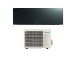 DAIKIN Emura FTXJ35AB Kit Condizionatore Monosplit 12000 BTU Nero Classe A+++