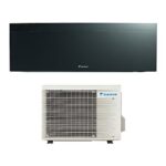 DAIKIN Emura FTXJ35AB Kit Condizionatore Monosplit 12000 BTU Nero Classe A+++