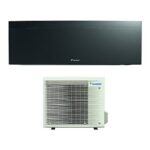 DAIKIN Emura FTXJ50AB Kit Condizionatore Monosplit 18000 BTU Nero Classe A+++
