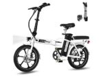 Colorway BK5S Bicicletta Elettrica Pieghevole 250W 36V 12Ah Ruote 16'' Carbonio Variante
