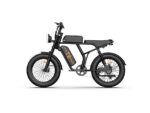 UrLife T2 Citybike Elettrica Pieghevole 500W Ruote 20'' 80km Autonomia Nera