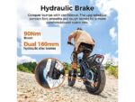 Engwe Engine Pro 3 Boost Fat Bike Elettrica Pieghevole 250W 48V 720Wh - immagine 6