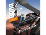 UrLife T16 Citybike Elettrica Pieghevole Ruote 16'' 120km Autonomia Nero - immagine 7
