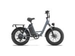 UrLife E20 Pro All Terrain Bike Bicicletta Elettrica Pieghevole 250W 48V 15.6Ah Ruote 20'' Blu Grigio - immagine 4