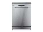 Candy Lavastoviglie a Libera Installazione CF 3C7L0X - 60 cm, Inox, Wi-Fi, Smart Door, Classe C