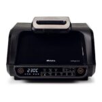 Ariete Friggitrice ad Aria Air Fryer Grill 2in1 4635/00 - Cestello XL 8 L, Grill Regolabile, 1700W, Nero