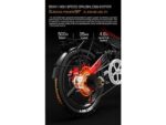 Lankeleisi G650 Bicicletta Elettrica Pieghevole 500W 48V Alluminio Nero - immagine 7