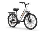 UrLife E26 Urbanbike Bicicletta Elettrica 250W 36V 13Ah Ruote 26'' Bianco Nero - immagine 2