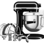 KitchenAid Artisan 5KSM70SHXEOB Impastatrice Planetaria Ciotola Sollevabile 375W 6.6L Nero
