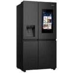 Hisense Frigorifero Americano RS9P628GPFE - 614 L, No Frost, Nero, Classe E