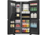 Hisense Frigorifero Americano RS9P628GPFE - 614 L, No Frost, Nero, Classe E - immagine 5