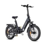 Engwe L20 3.0 Pro Fat Bike Elettrica Pieghevole 250W 48V 15Ah Ruote 20'' Idraulica Nero