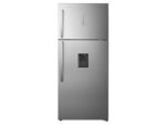Hisense Frigorifero Doppia Porta Libera Installazione RT728N4WCE - 185 cm, 552 L, No Frost, Inox, Classe E