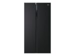 Haier Frigorifero Americano  HSR3918ENPB - 528 L, No Frost, Nero, SBS 90 Serie 3, Classe E
