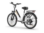 UrLife E26 Urbanbike Bicicletta Elettrica 250W 36V 13Ah Ruote 26'' Bianco Nero - immagine 3