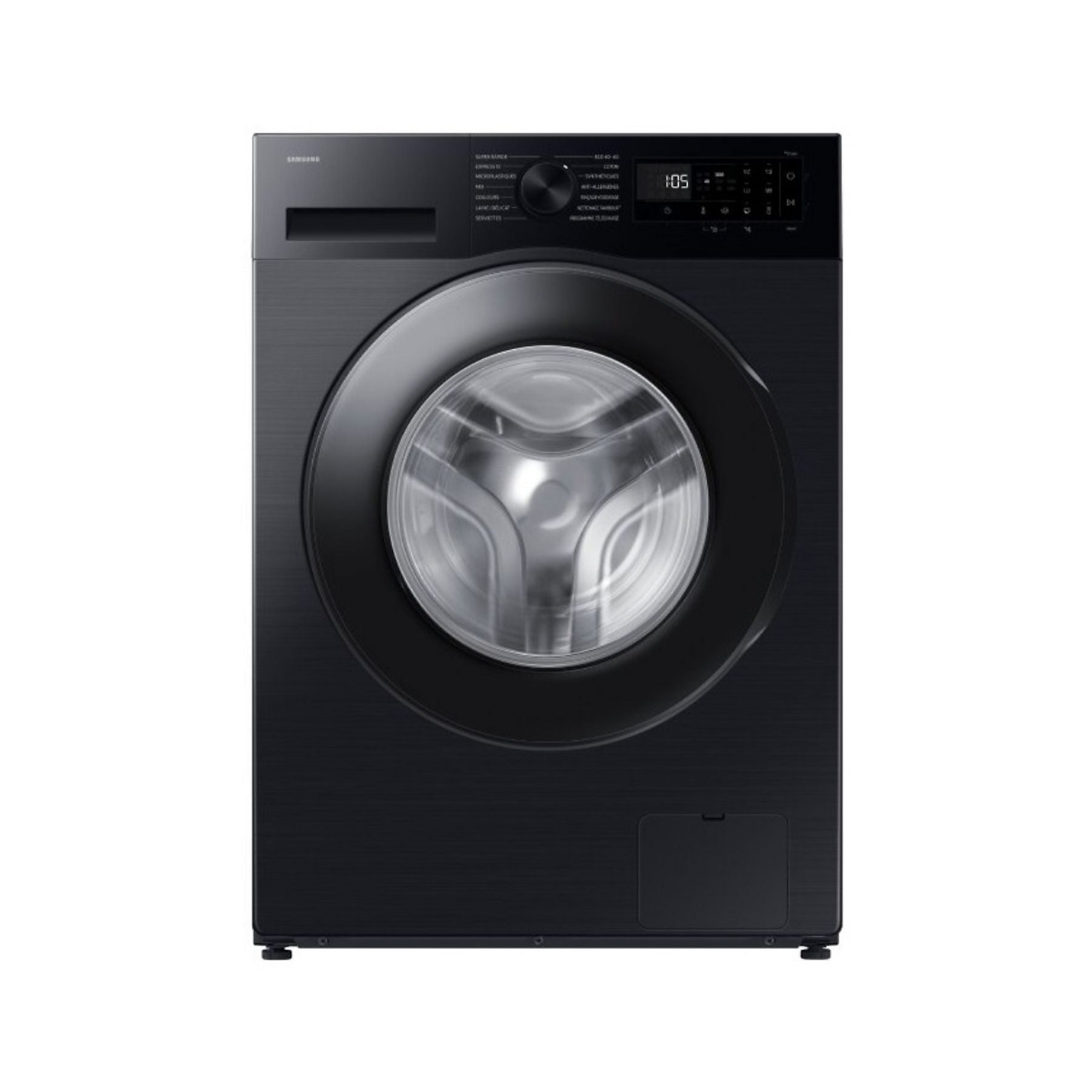 ASSET_MP_176823977 SAMSUNG WW80FG5L32ABEP Lavatrice 8 Kg 1400 Giri Classe A AI EcoBubble Nero Slim 52 cm - immagine 1
