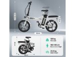 Bicicletta pieghevole HITWAY BK5SL - immagine 7