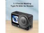 Wigento Gabbia di Supporto con Maniglia e Staffa per DJI Osmo Action 6 Nero - immagine 6