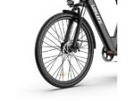 UrLife E26 Urbanbike Bicicletta Elettrica 250W 36V 13Ah Ruote 26'' Bianco Nero - immagine 6