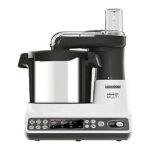 Kenwood kCook Multi CCL401WH Robot da Cucina Multifunzione con Cottura 550W 4.5L Grigio/Bianco