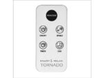 Macom Tornado Ventilatore da Tavolo 3D con Telecomando Doppia Oscillazione 45W Bianco - immagine 4