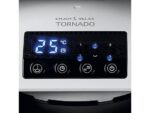 Macom Tornado Ventilatore da Tavolo 3D con Telecomando Doppia Oscillazione 45W Bianco - immagine 3