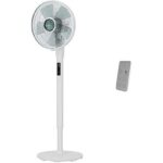 Rowenta VU5890 Turbo Silence Extreme+ Ventilatore a Piantana Silenzioso con Telecomando LCD 32W